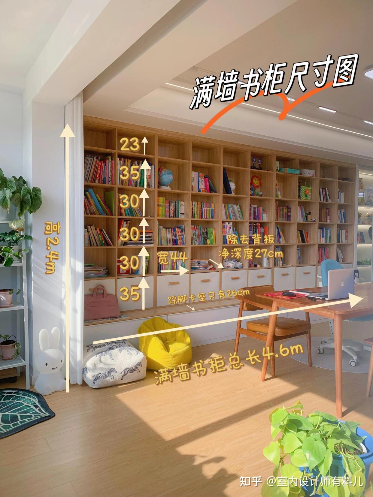 新家入住一年,我发现最不后悔的就是客厅改书房,真是越住越喜欢 - 知乎