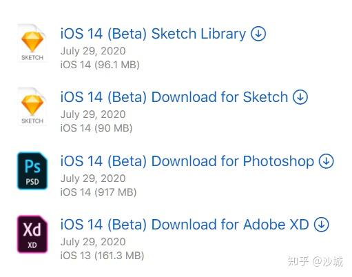 IOS14版UI元素，官方PSD和AdobeXD素材 - 知乎