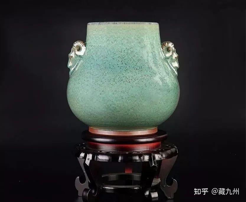 钧瓷《吉祥中华尊》炉钧金斑釉，一门双国大师！ - 知乎