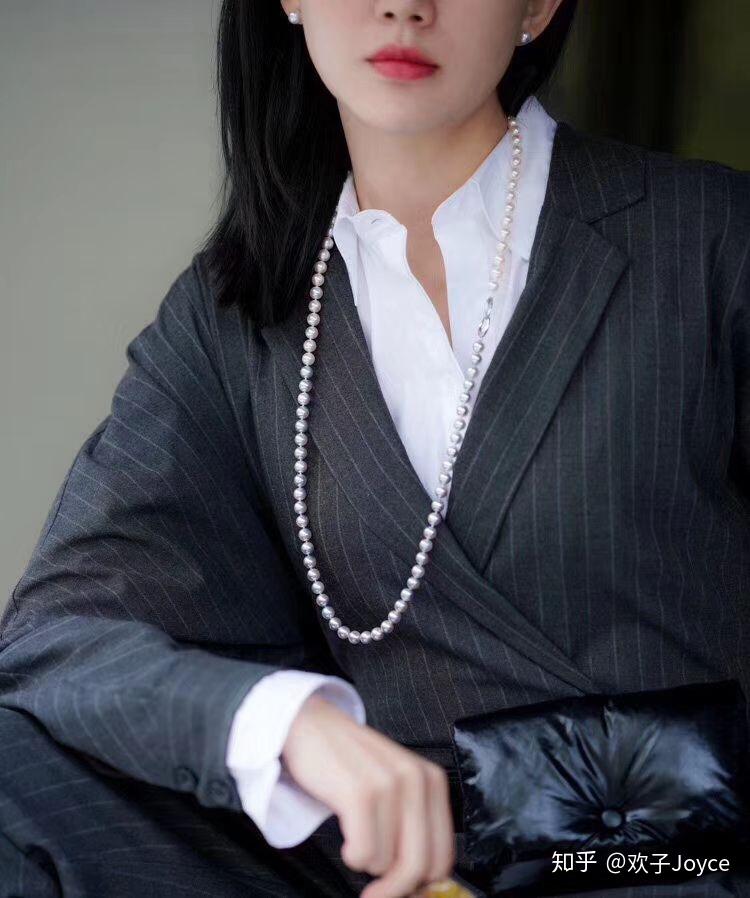 不到30岁的女生带珍珠项链怎么搭配? - 知乎