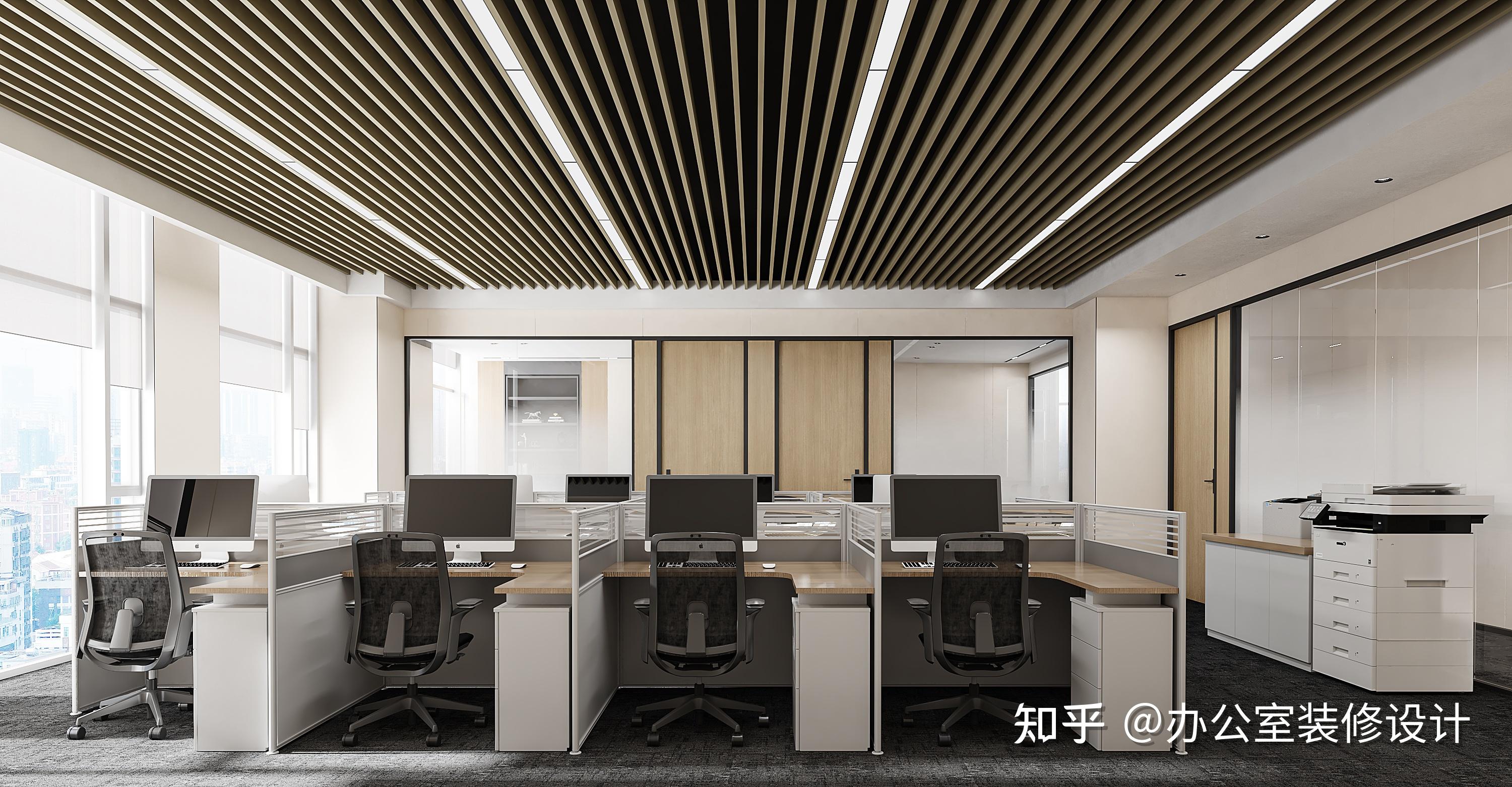 办公室重新装修,有什么简约实用的,有设计感的办公室推荐?