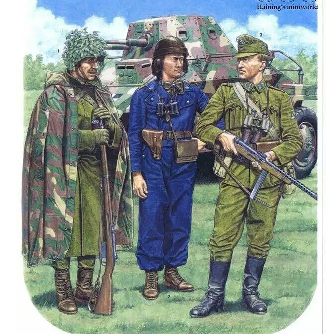 想找二战时候匈牙利的有檐平顶带绒球的黑色军帽图片或实物或者有没有