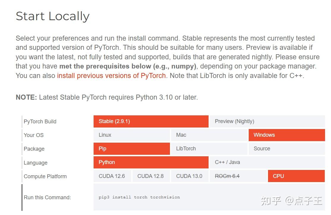 没有独显情况下怎么安装 pytorch？ - 知乎