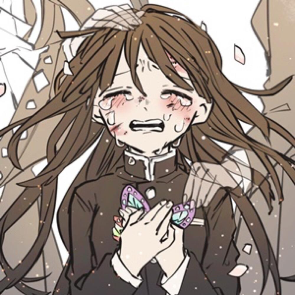 有没有看起来就很难过的流泪女头