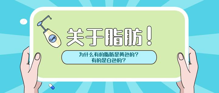关于脂肪为什么有的脂肪是黄色的？有的是白色的？ 知乎