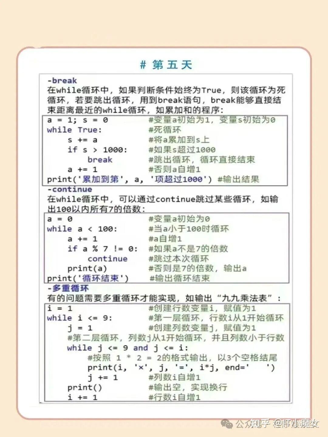 python21天入门教学