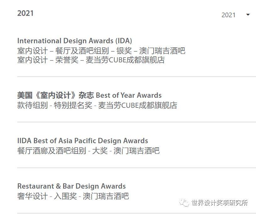 盘点interior Design排名前十国际事务所：都拿什么设计奖项呢 - 知乎