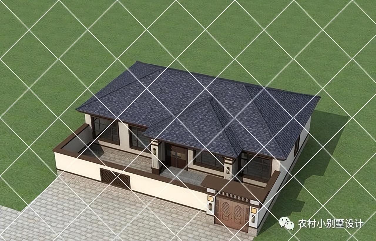 10套新款农村一层带小院农村自建房, 造价低,经济实用养自建房 - 知乎