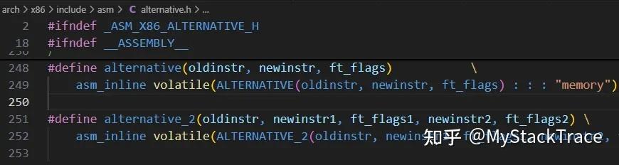 Linux 内核 Alternative 机制原理分析 - 知乎