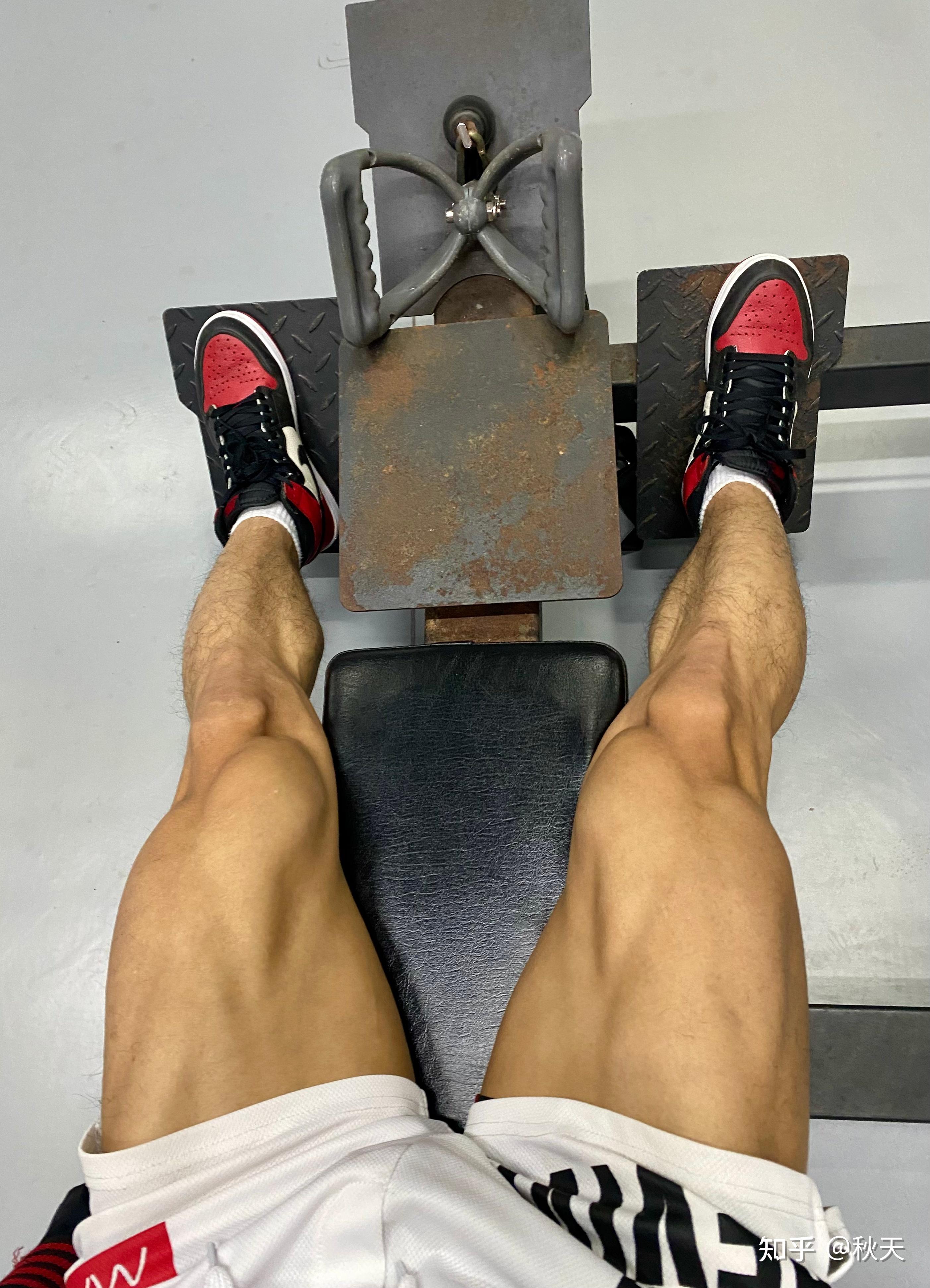 男生腿部肌肉明显是什么体验?