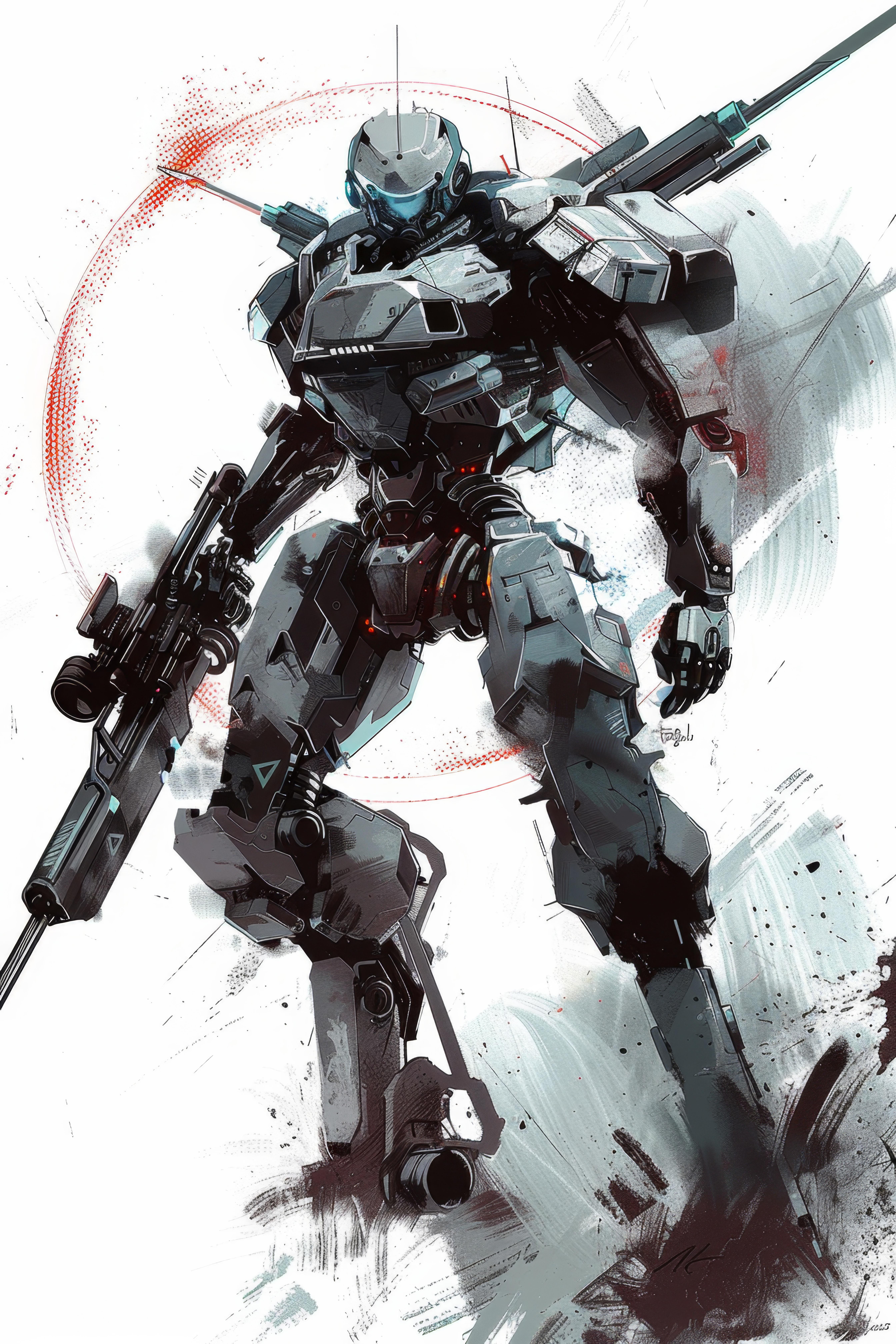 科幻机器人图片素材