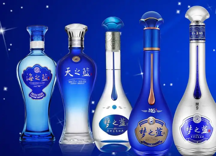 2022年洋河白酒购买指南海之蓝天之蓝梦之蓝洋河大曲