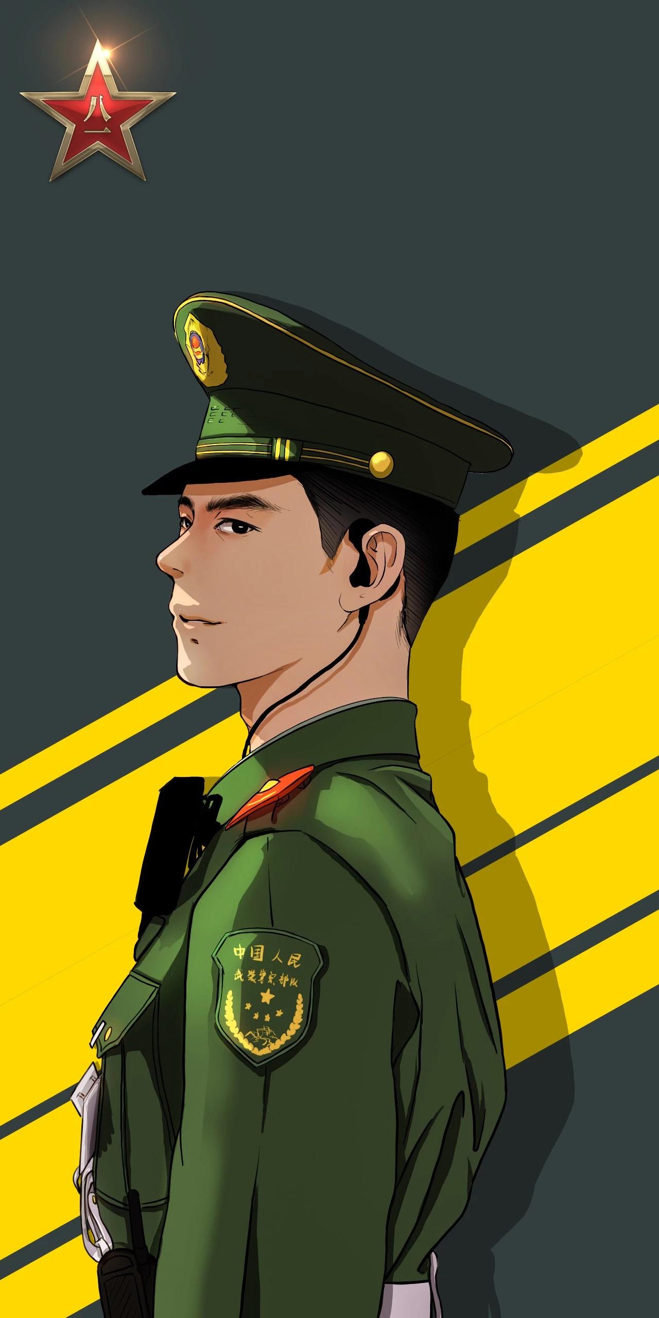 有哪些好看的部队壁纸