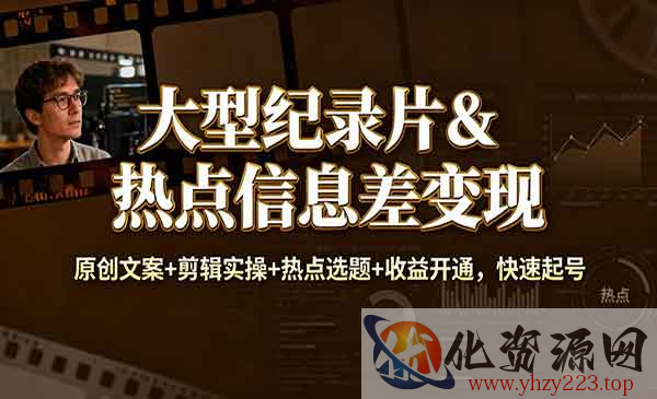 纪录片快速起号变现_wwz