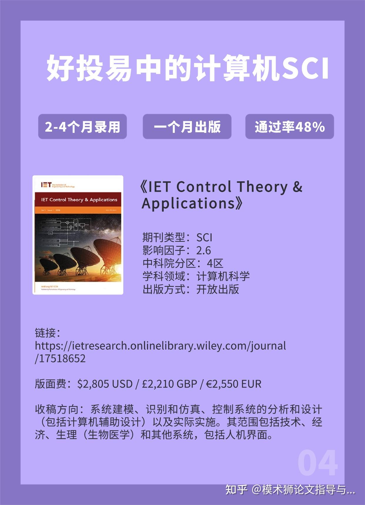 撞大运了！9本好发的计算机SCI期刊！ - 知乎