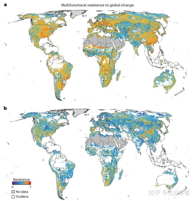 周贵尧研究员等《Nature Geoscience》!基于14038个全球变化控制实验发现全球变化因子数降低生态系统服务抵抗力! - 知乎