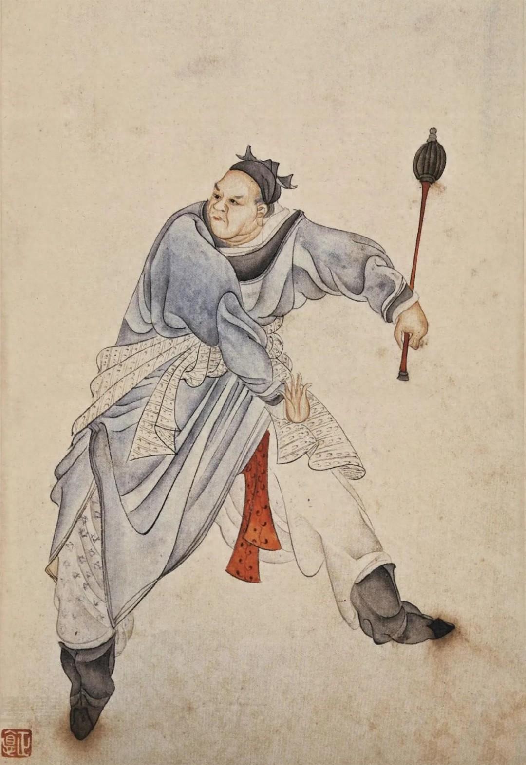 清代工笔人物画：水浒传108将- 知乎
