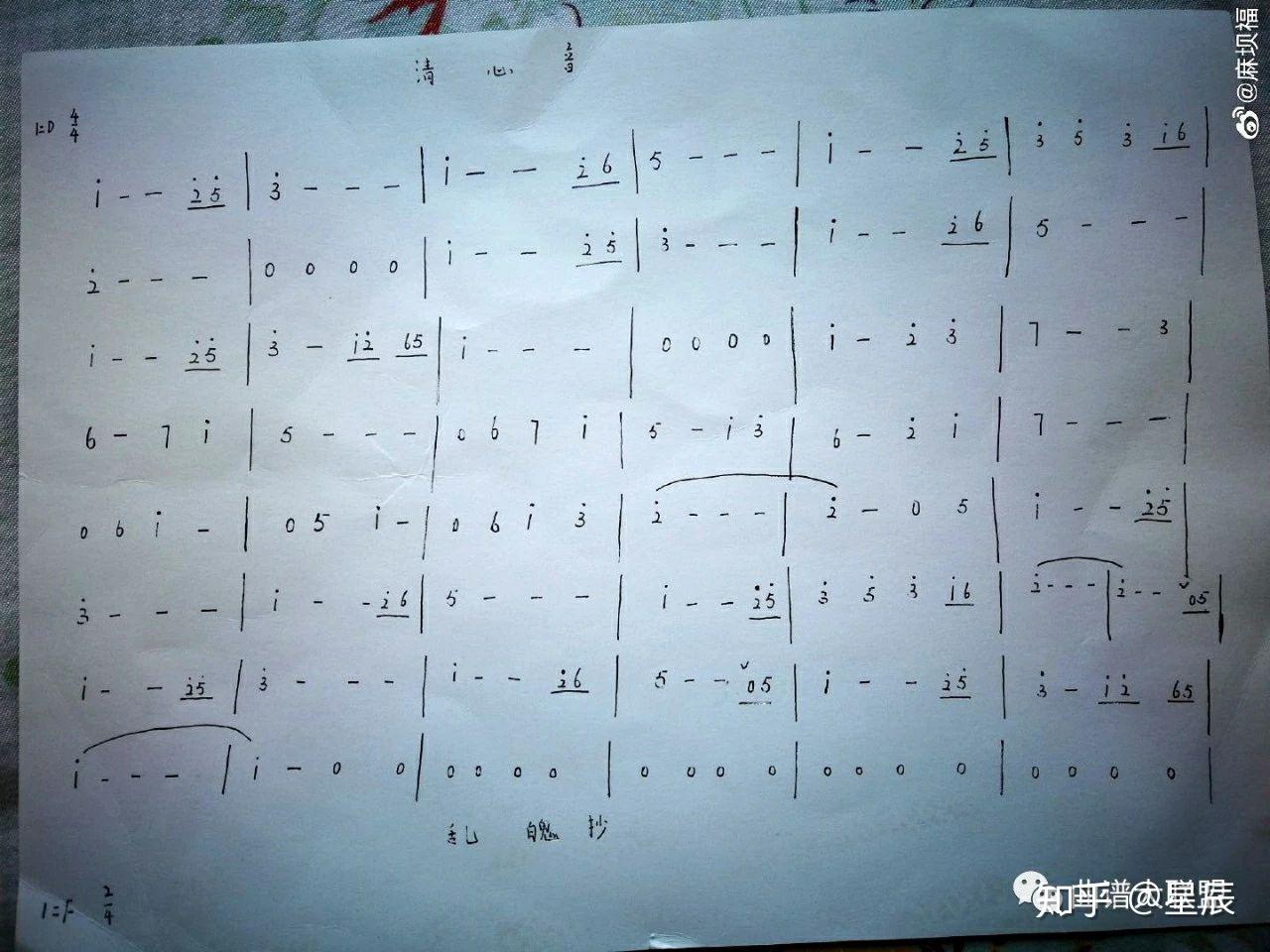 大神们乱魄抄古琴谱有没有啊