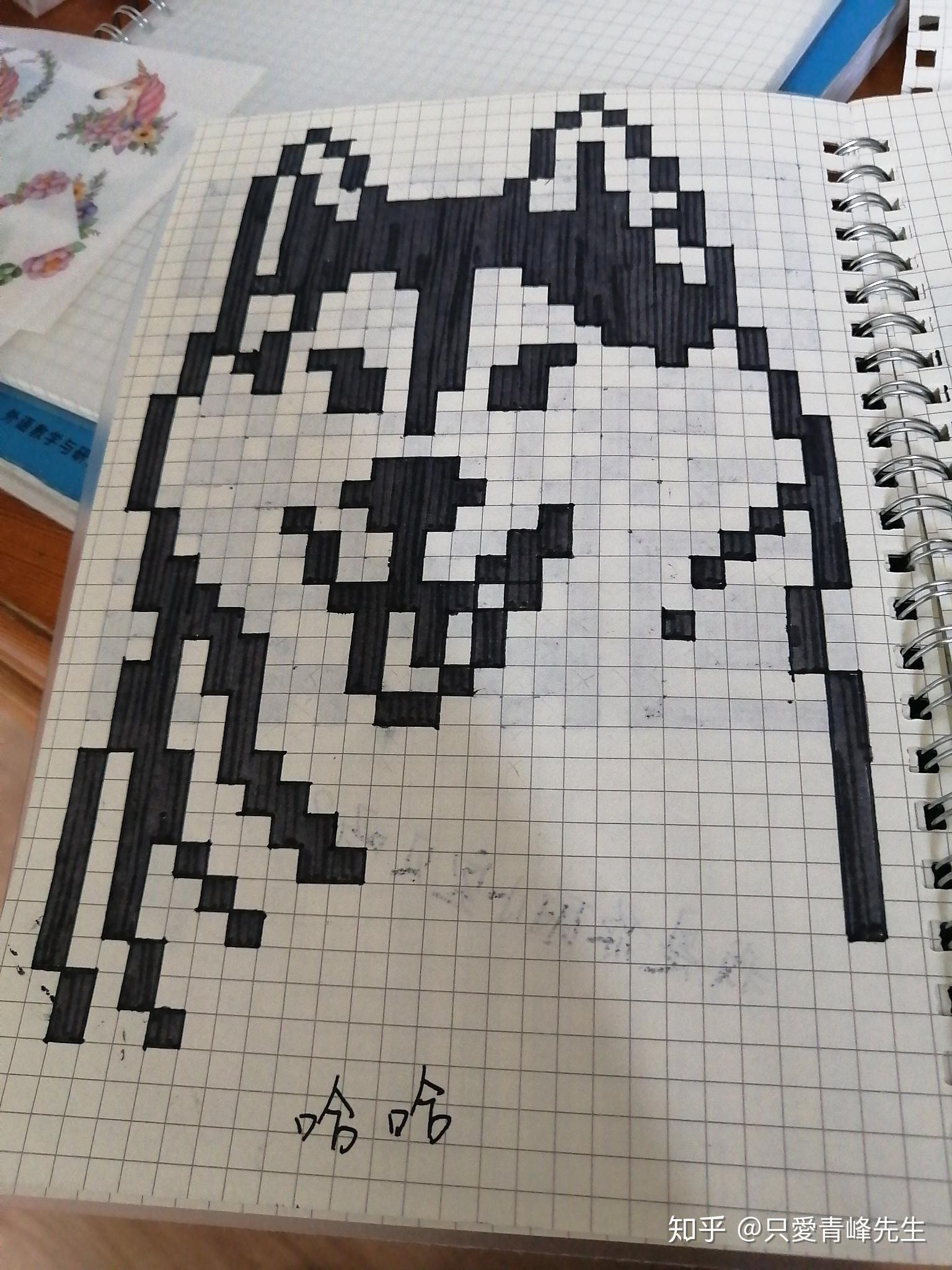 可以分享一下好看的手绘像素画吗