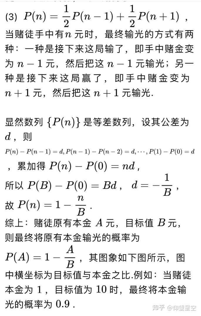 赌徒输光原理(马尔科夫链) - 知乎