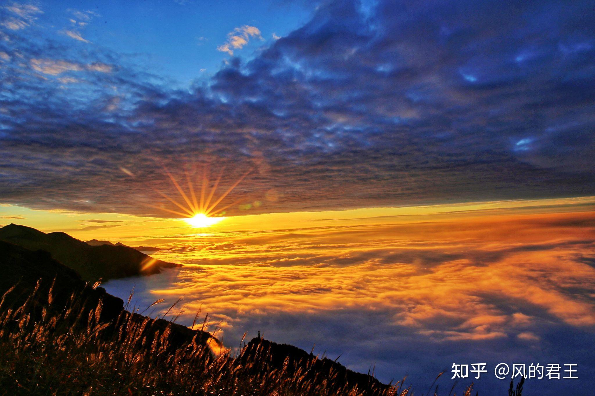 登山的时候你拍过什么好看的山色