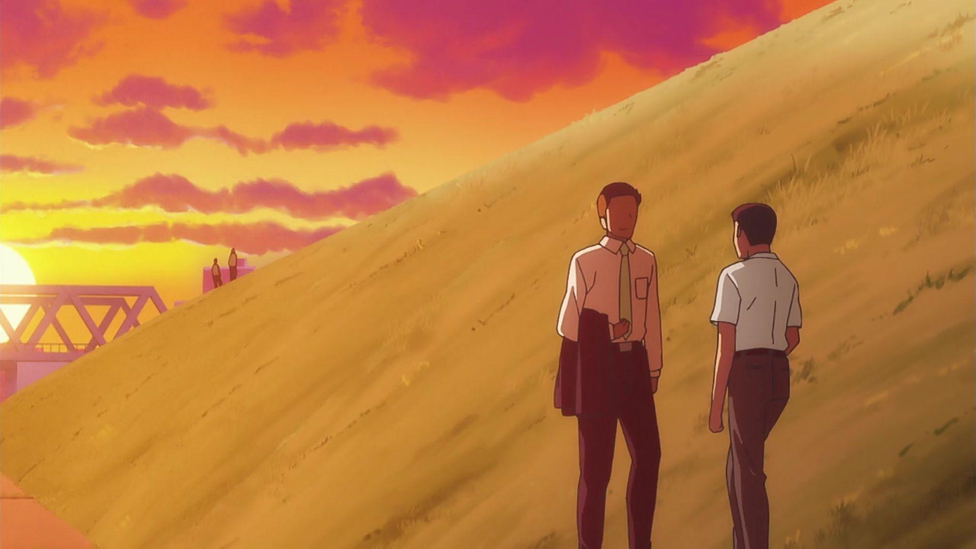 日本动漫为什么经常出现河堤