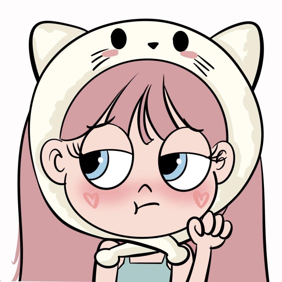 调皮动漫少女头像?