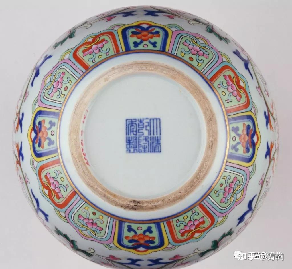 西安赏古藏艺术品收藏有限公司精品赏析-大清乾隆年制底款- 知乎