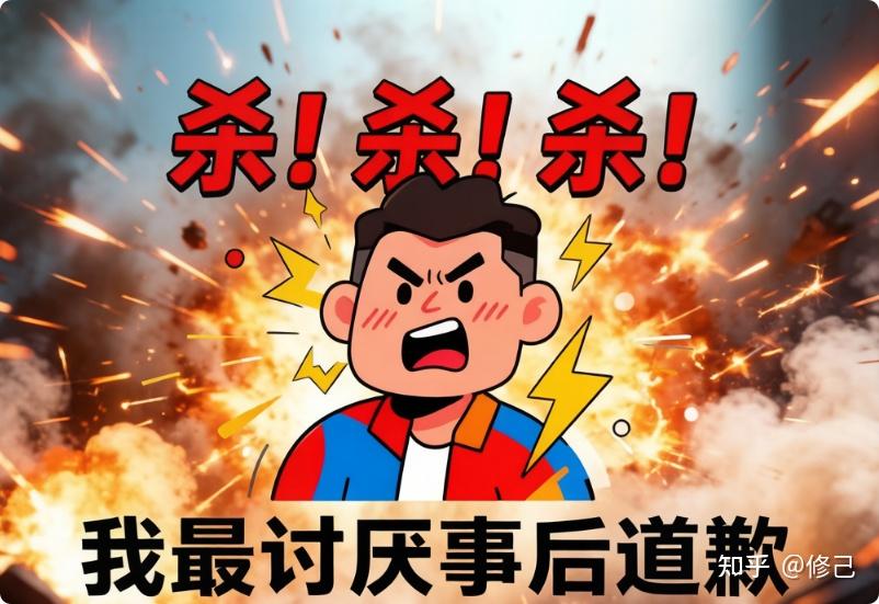 “杀!杀!杀!”、“我最讨厌事后道歉”——骂“杀哥”之前,谁还没当过情绪崩溃的人 - 知乎