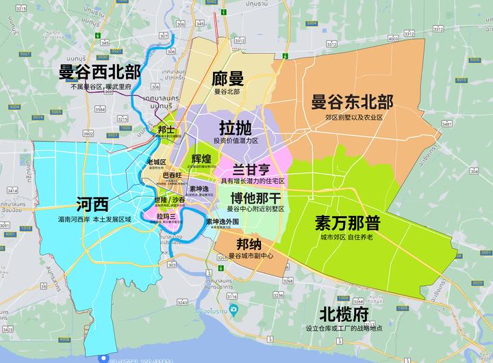 如何一眼看破中介忽悠满地图都是cbd的说辞,找到曼谷投资核心?