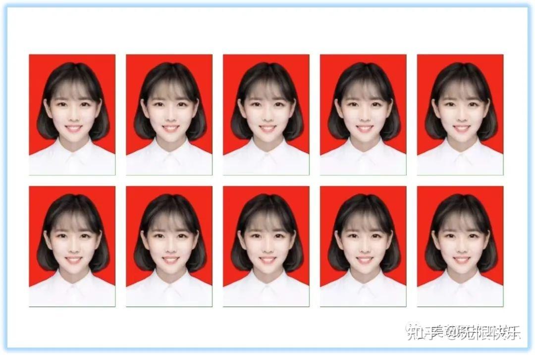 标准二寸白底免冠证件照尺寸要求及手机拍摄制作教程 - 知乎