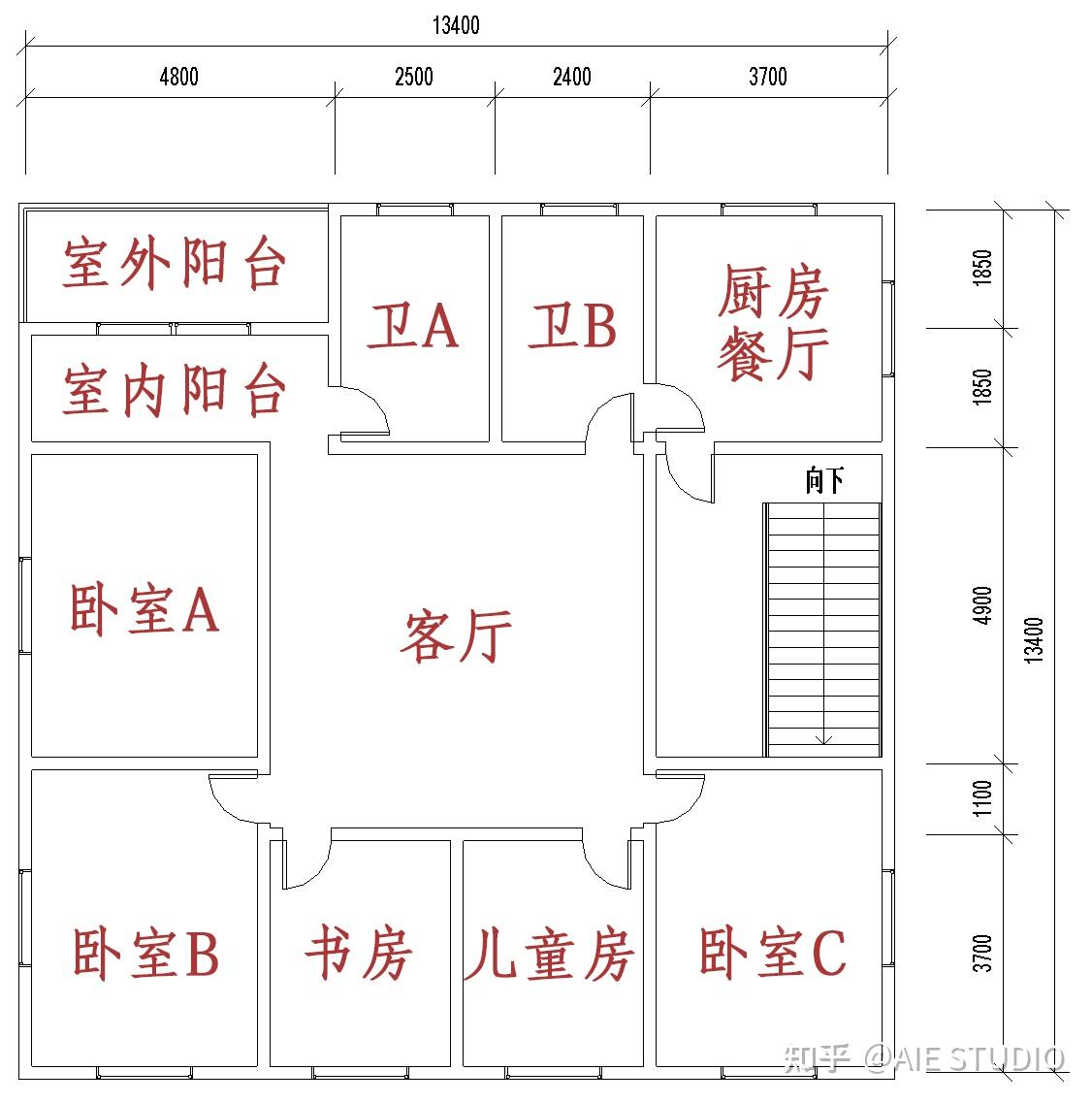 农村房子地图设计图图片