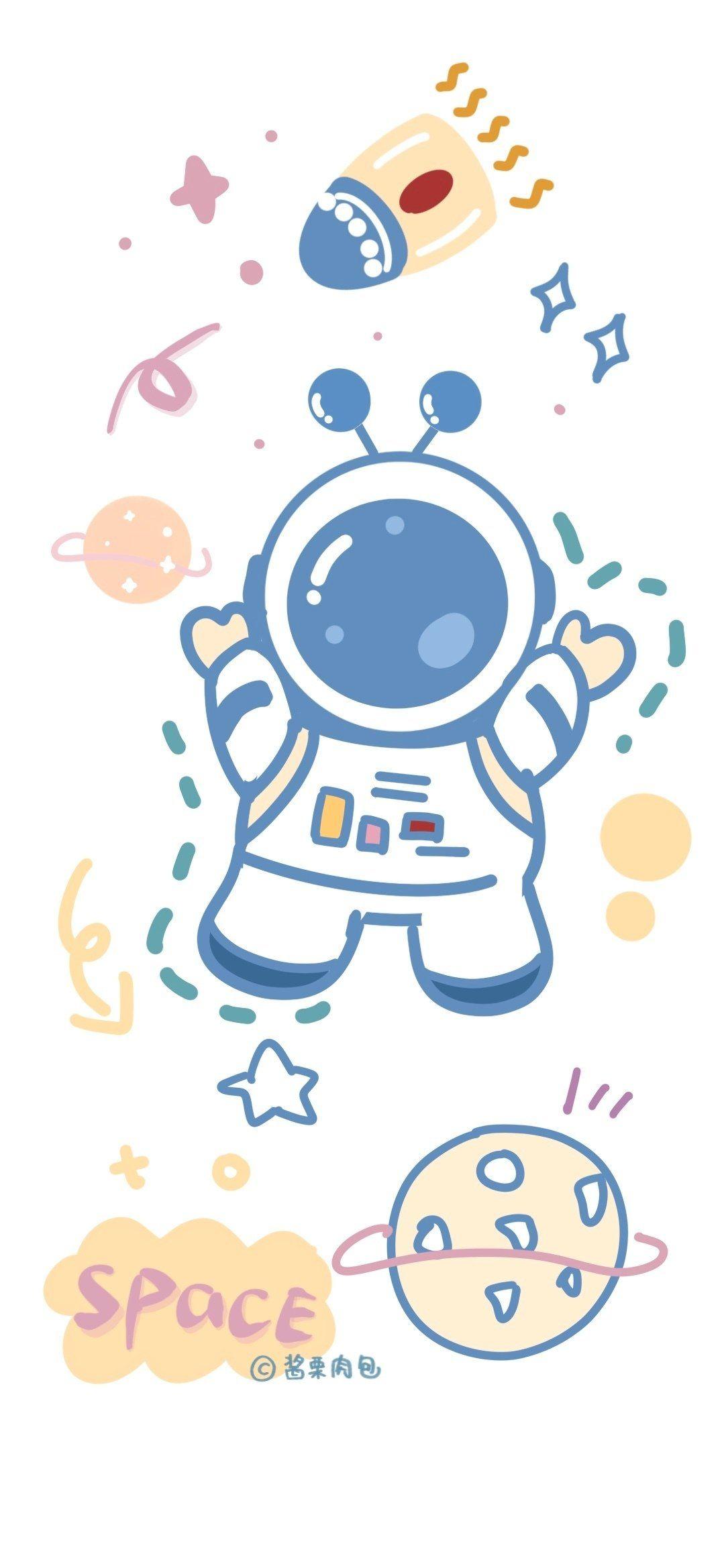 你们有q版宇航员系列壁纸吗