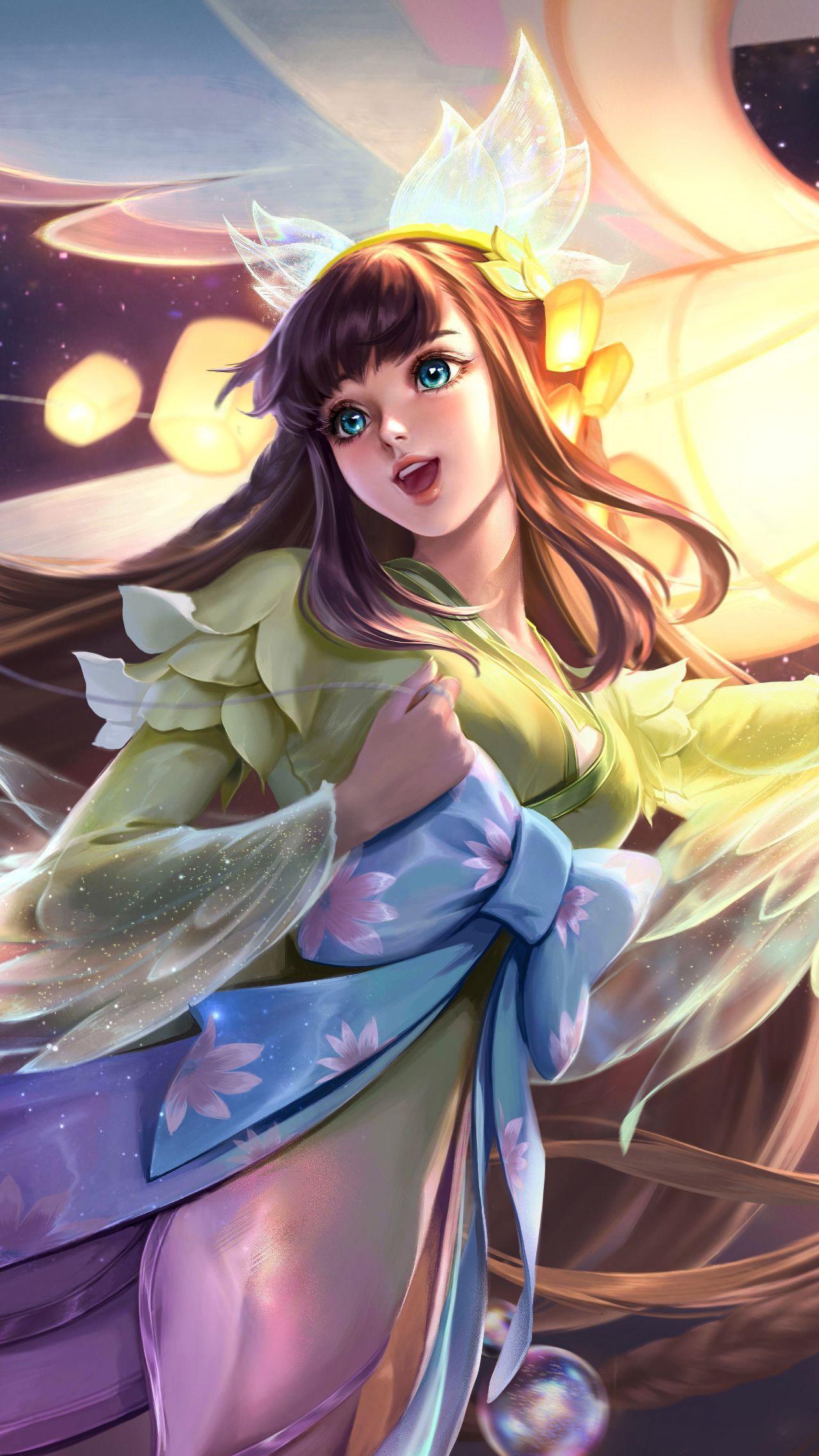 你觉得《王者荣耀》五个位置里分别最漂亮的女英雄是谁?