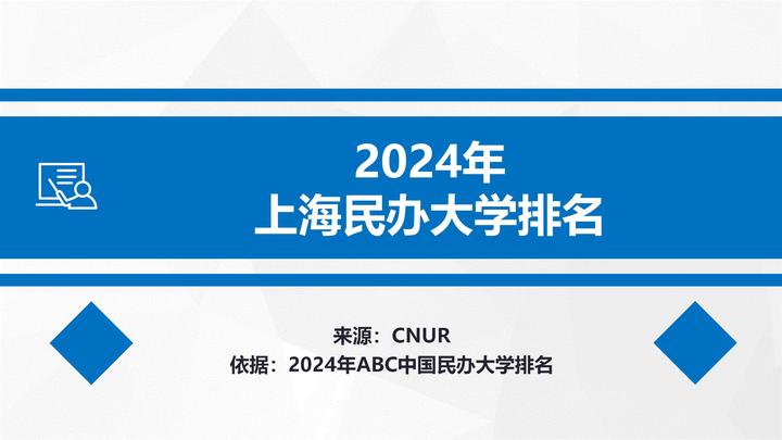 2024年上海民办大学排名一览 - 知乎