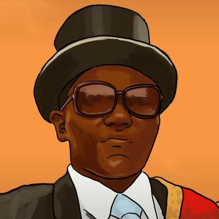 黑人抬棺头像谁有的