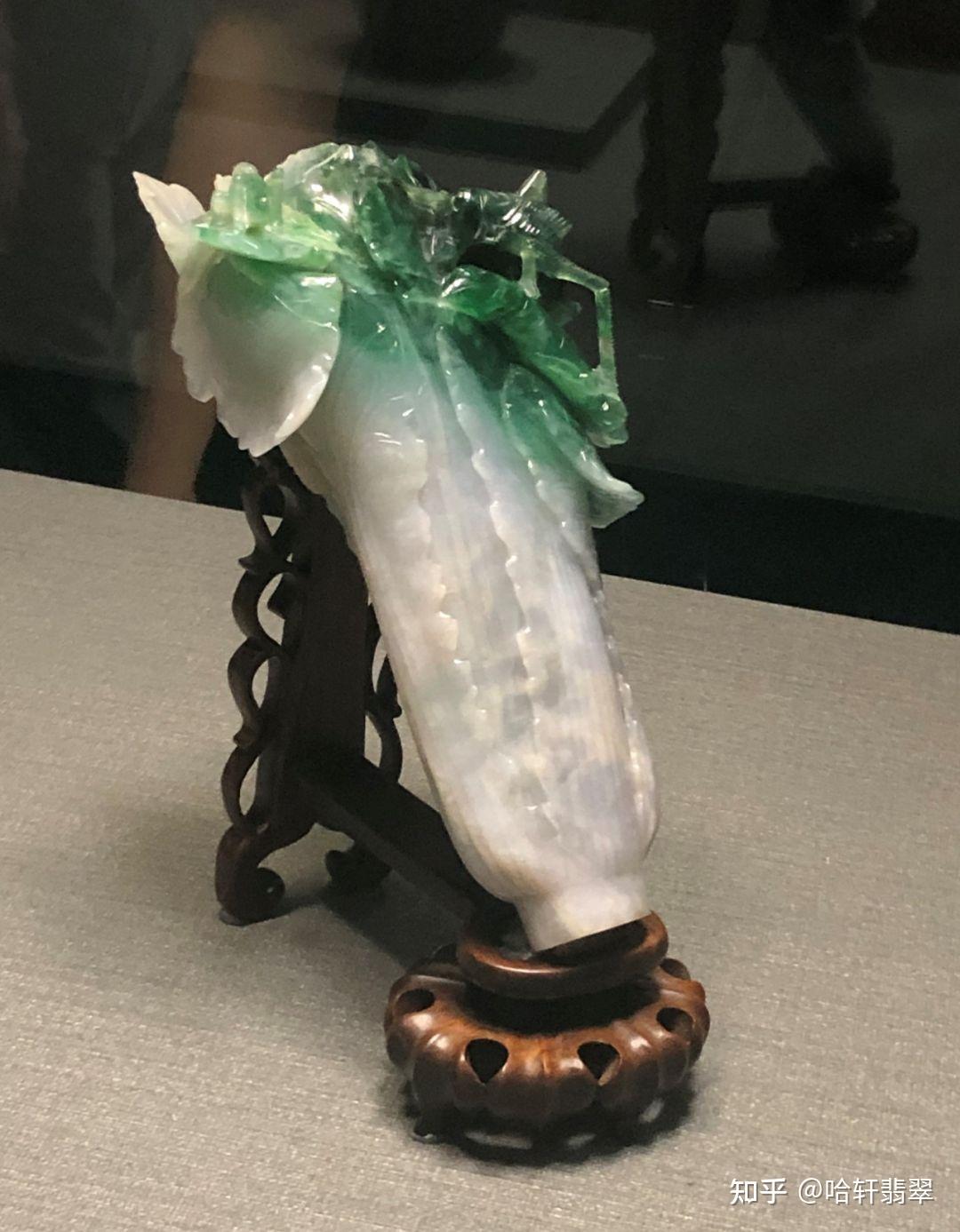 价值2亿的翡翠白菜，堪称清朝玉雕技术的巅峰之作- 知乎