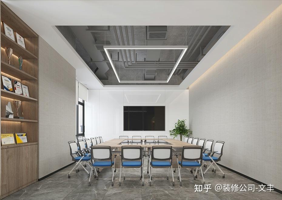 15套舒适办公室设计效果图-弹性布局,灵活多变布局 - 知乎