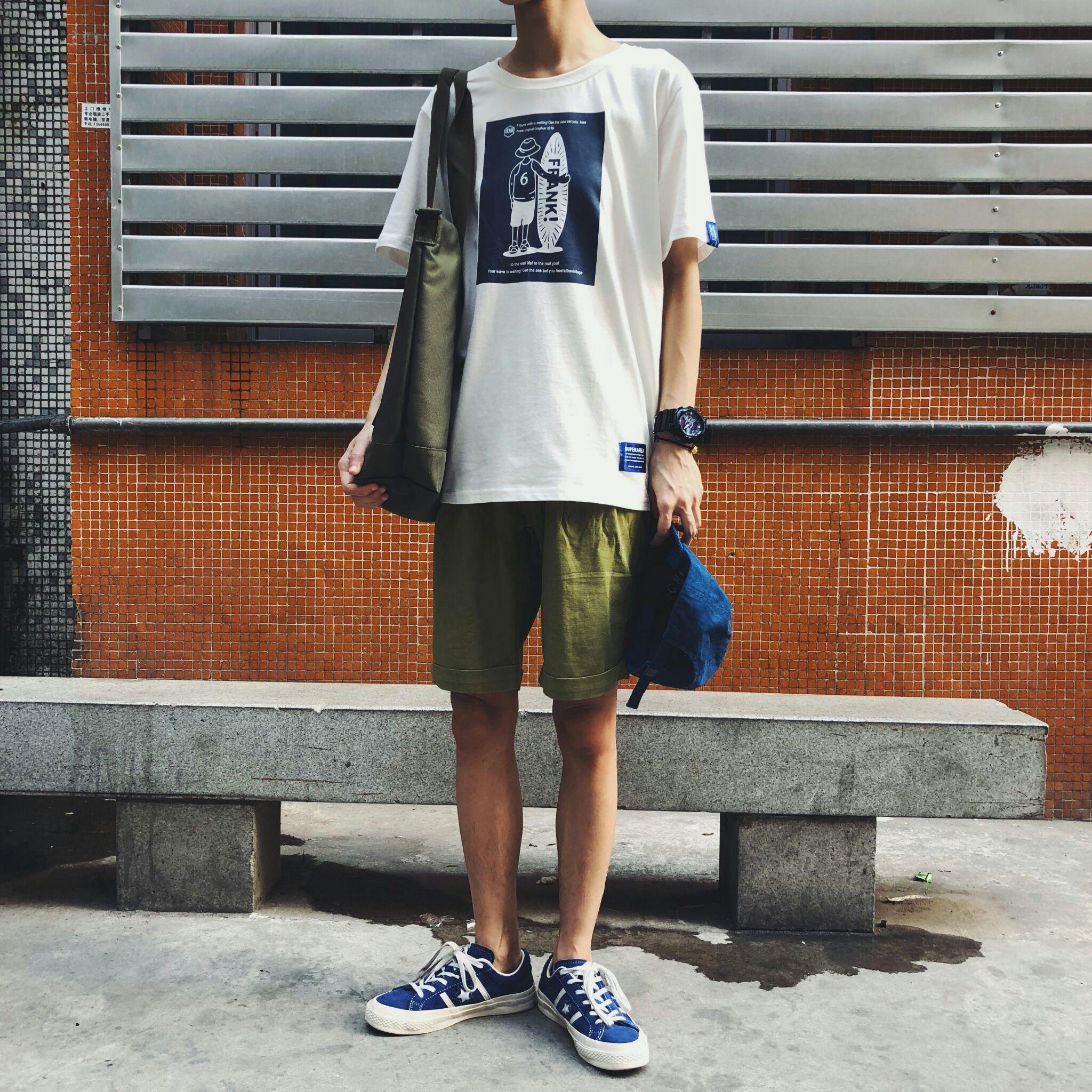 高瘦的竹竿男大学生夏天怎么穿衣服! - 知乎