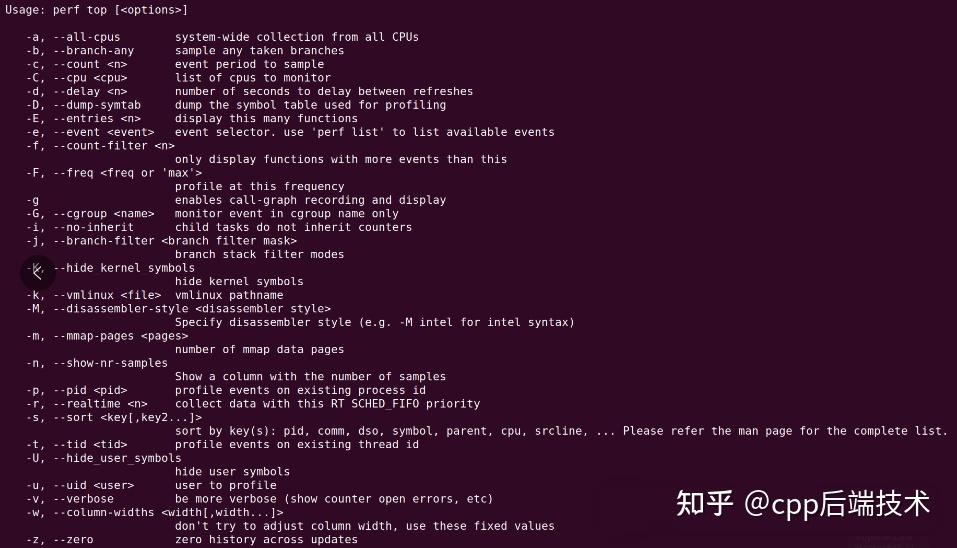 Linux性能分析工具-perf并生成火焰图 - 知乎