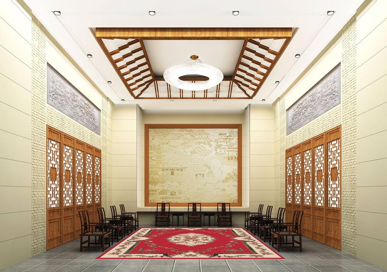 中式装修搭配什么壁纸