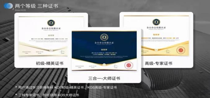 如何看待金山办公推出的kos认证? - 知乎