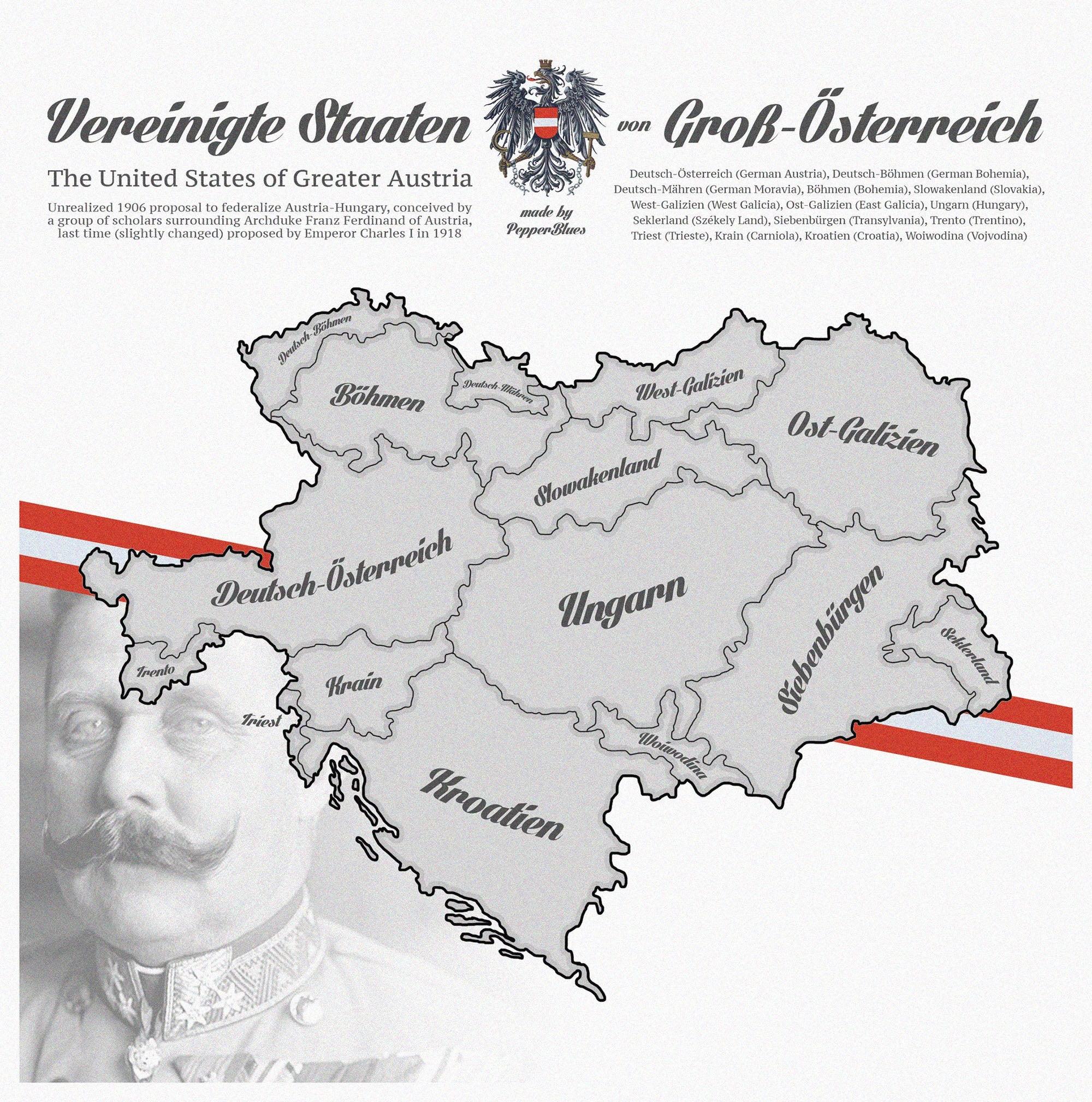 有没有什么关于奥地利帝国/奥匈帝国/奥地利大公国的历史/版图/国徽