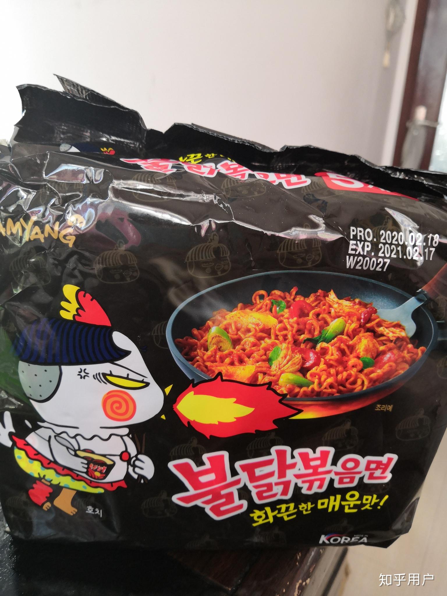 韩国三养火鸡面中文包装是假的吗