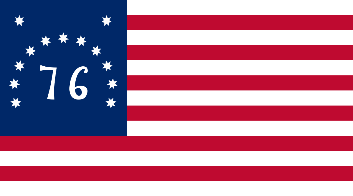 美国13星国旗图片