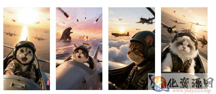 哥斯拉侵入了我的家乡–喵喵版短视频制作教学，快速起号涨粉