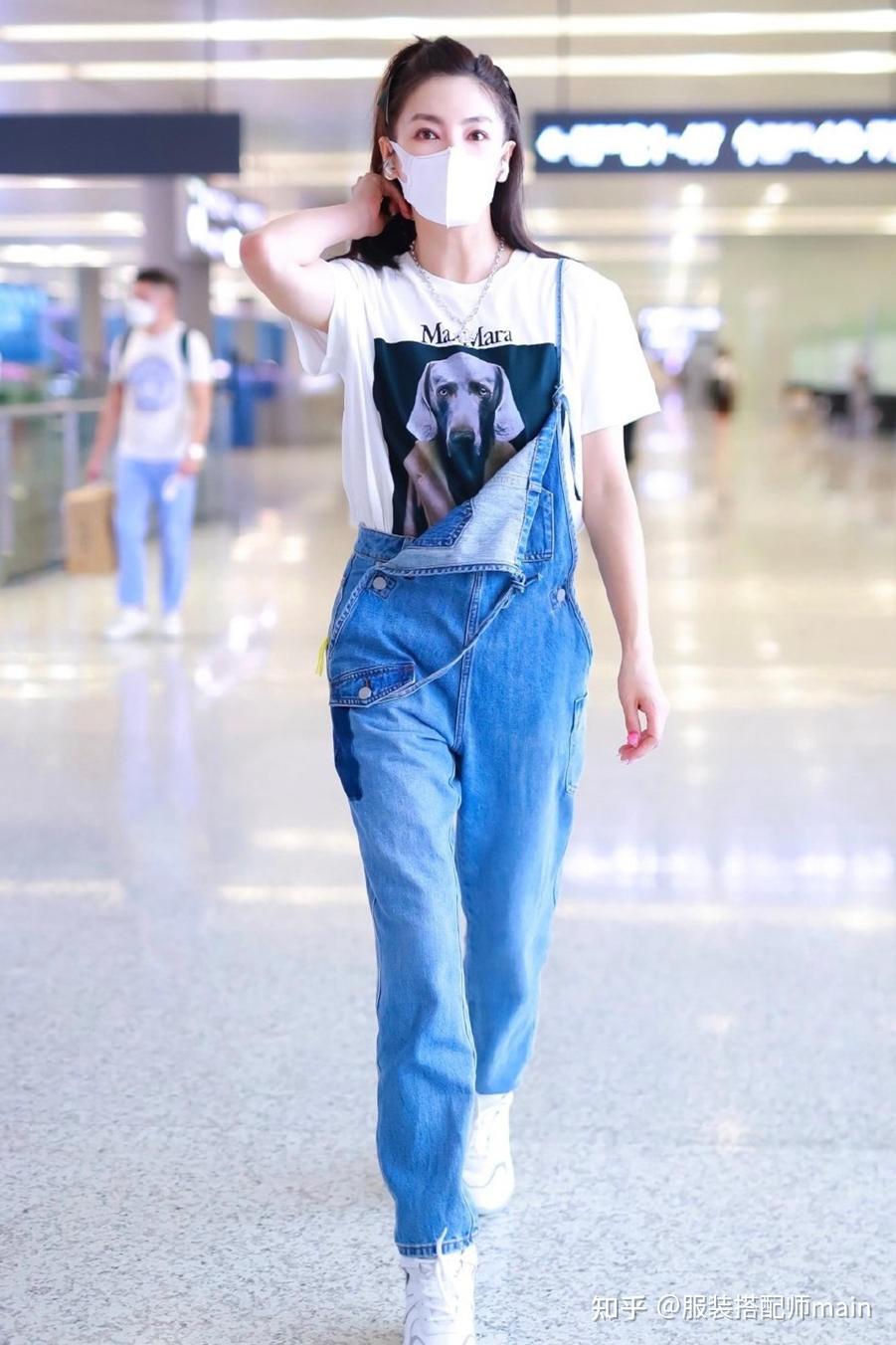 哪有什么完美身材,背带裤会搭比选对更重要 - 知乎