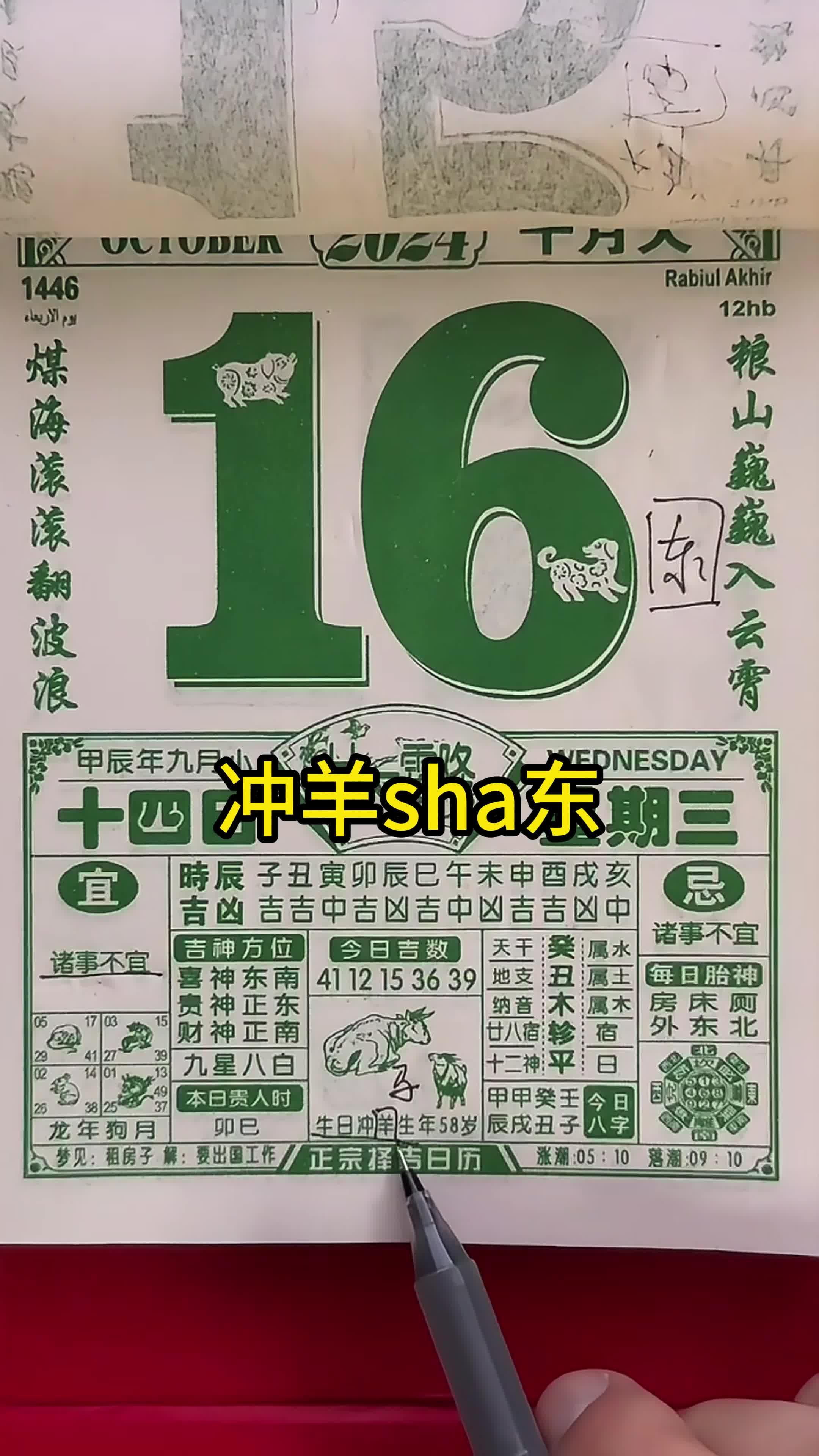 生肖每日运势播报老黄历(每日生肖运势直达)