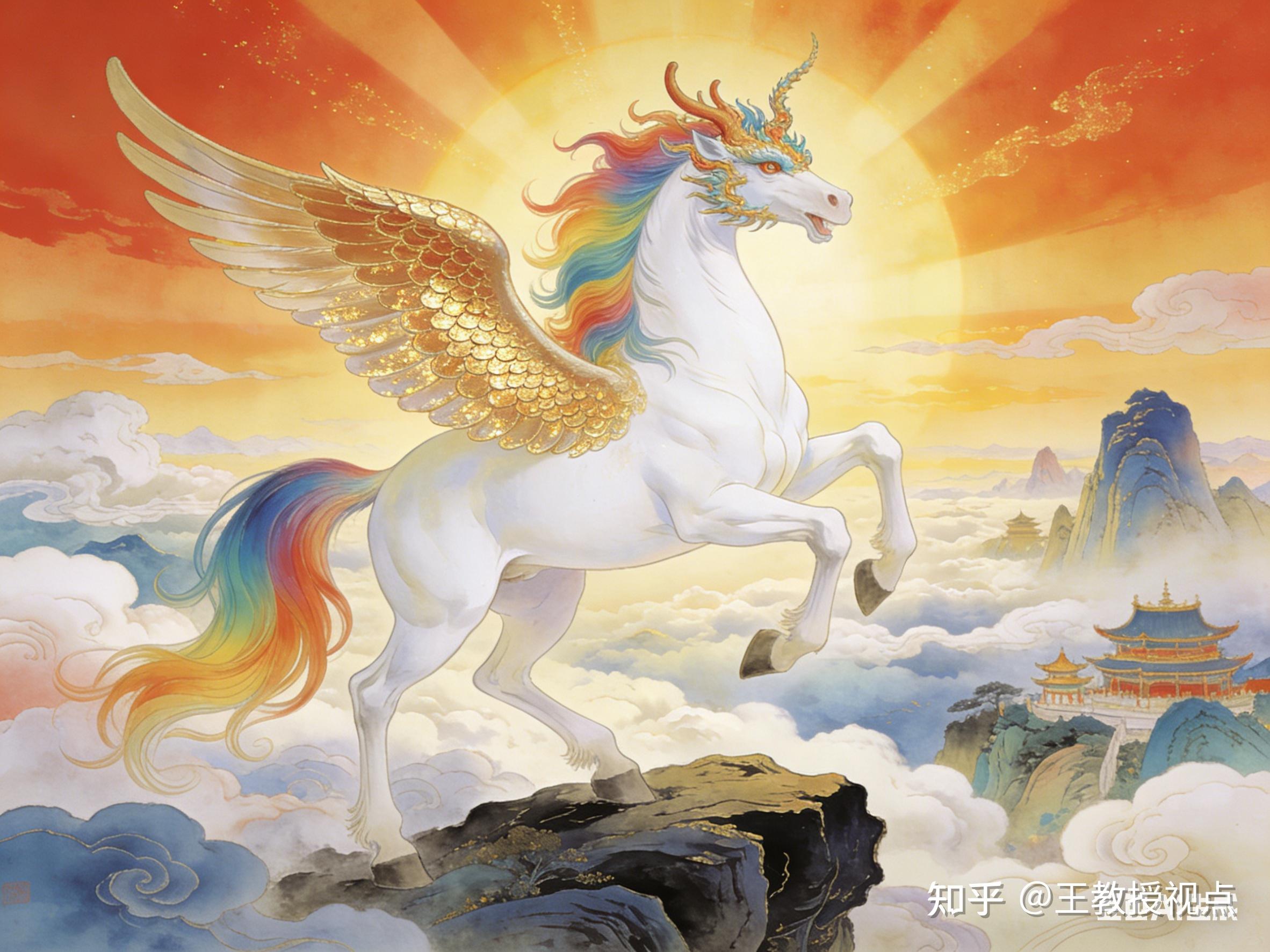 腾云踏月逐星河 千古流传天马事——天马的传说溯源 - 知乎