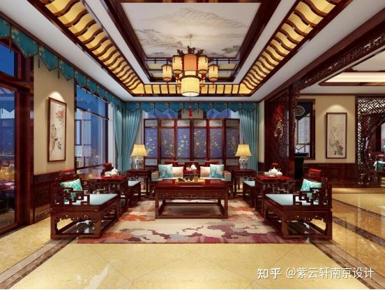 安徽中式古典装修客厅案例合集--精致大方 - 知乎